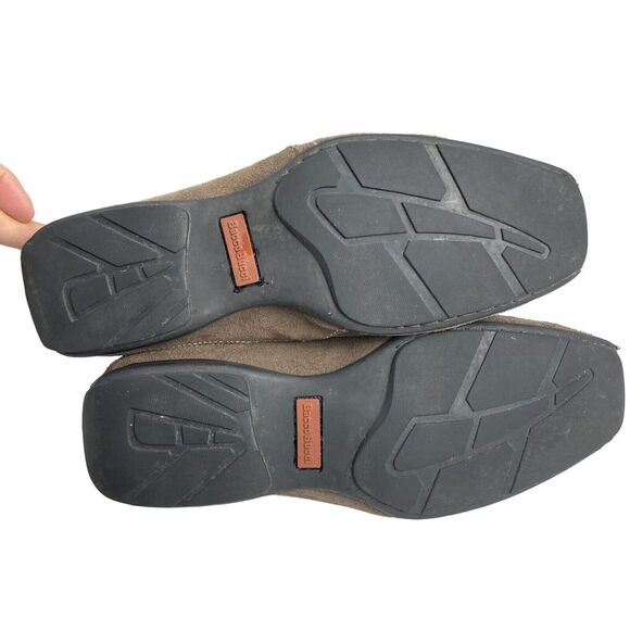 Bacco Bucci Brown Leather Driving Loafers Crespo Moccasins Shoe Mens Sz 10 M - Picture 9 of 14